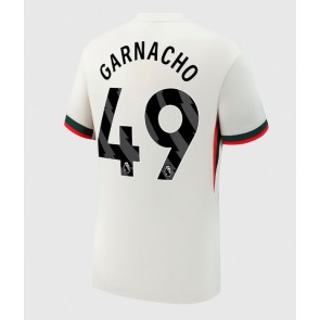 Chelsea Alejandro Garnacho #49 Bortatröja 2025-26 Kortärmad